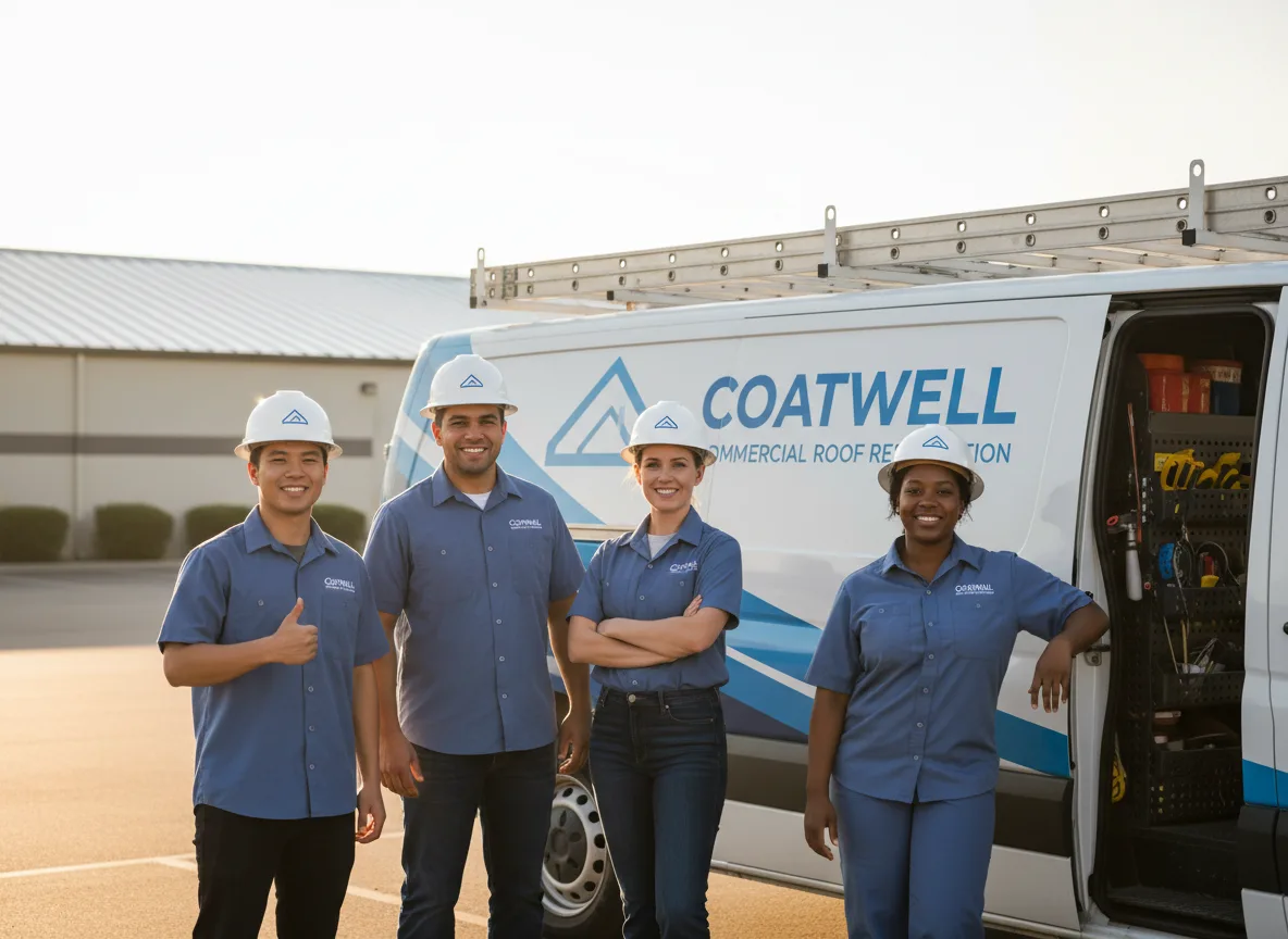 Commercial roof coating company in Diamond, OH